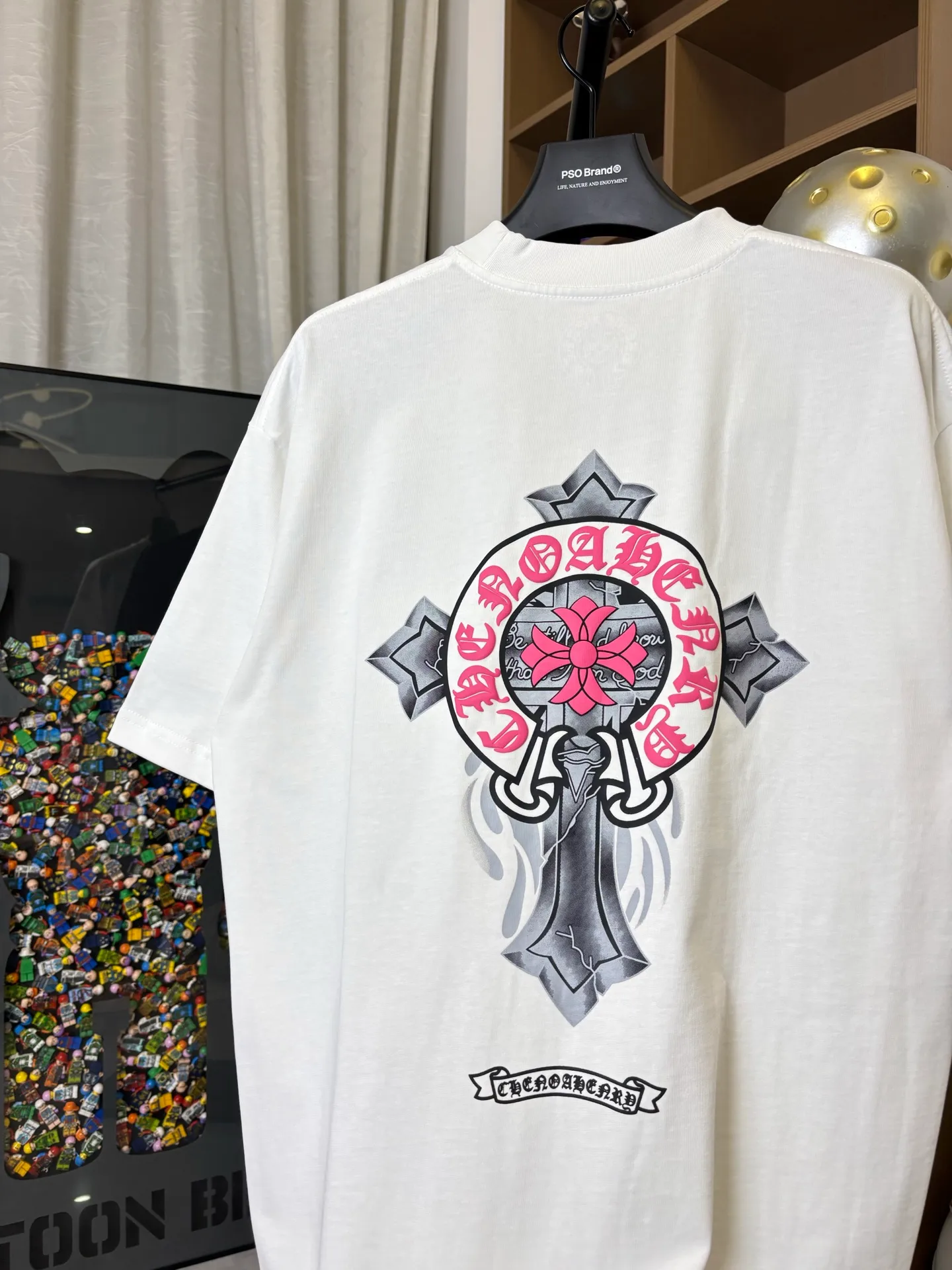 P150 Style number: DC 139# [ChromeHearts] ChromeHearts official same style classic printed round neck short-sleeved T-shirt 280g pure cotton double sand fabric Original original label, can be worn up to 200 pounds All fabrics have been shrunk in advance Quality first What you see is what you get The pattern will not change after one wash Distinguish some disposable clothes in the market Three labels Complete packaging All original restoration and customization Versatile for men and women A more classic one The pattern is very chic 💕 Color: black white Size: XS-L (Picture 9️⃣Size chart)